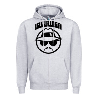 Heather Grey LOWRIDER T SHIRT Zipper Hoodie - StudioElite