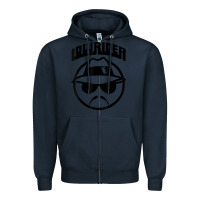 Navy LOWRIDER T SHIRT Zipper Hoodie - StudioElite
