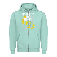 Seafoam heavy equipment operator i run hoes for money usa flag t shirt Zipper Hoodie - StudioElite