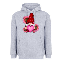 Valentine's Day With Sunflowers Gnomes Heavyweight Hoodie | Teevron