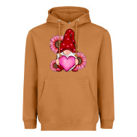Meerkat valentine's day with sunflowers gnomes Heavyweight Hoodie - RanaPortraitStore