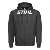 Charcoal Heather stihl Zipper Hoodie - StudioElite