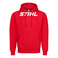 Red stihl Zipper Hoodie - StudioElite