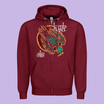 Lamb Of God – Ashes Of The Wake 15th Anniversary Tank Top Zipper Hoodie Designed By Studioelite