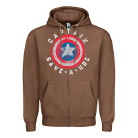 Chestnut Captain Save-A-Hoe Vintage Funny Retro Zipper Hoodie - StudioElite