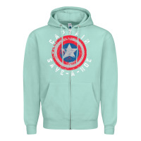 Seafoam Captain Save-A-Hoe Vintage Funny Retro Zipper Hoodie - StudioElite