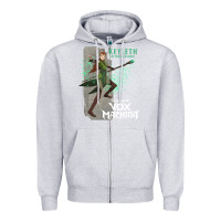 Heather Grey the legend of vox machina keyleth long sleeve t sh Zipper Hoodie - StudioElite