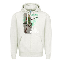 Oatmeal Heather the legend of vox machina keyleth long sleeve t sh Zipper Hoodie - StudioElite