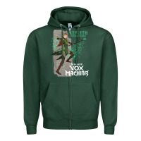 Sports Green the legend of vox machina keyleth long sleeve t sh Zipper Hoodie - StudioElite