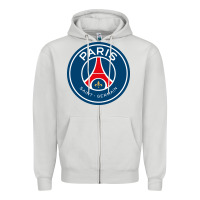 Dove Grey the-paris-saint-germain-pen Zipper Hoodie - StudioElite