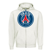Oatmeal Heather the-paris-saint-germain-pen Zipper Hoodie - StudioElite