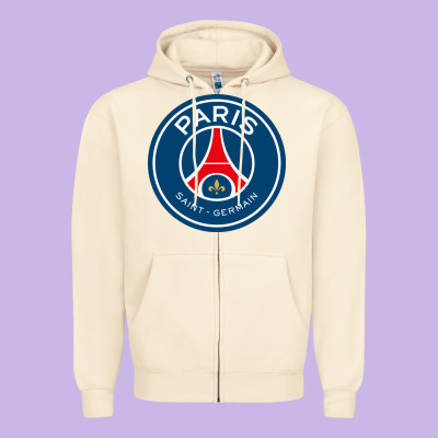 The-paris-saint-germain-pen Zipper Hoodie Designed By Studioelite
