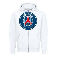 White the-paris-saint-germain-pen Zipper Hoodie - StudioElite