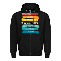 Black stromedy Zipper Hoodie - StudioElite