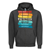 Charcoal Heather stromedy Zipper Hoodie - StudioElite