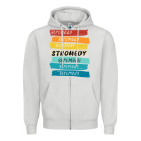 Dove Grey stromedy Zipper Hoodie - StudioElite