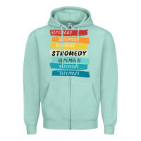 Seafoam stromedy Zipper Hoodie - StudioElite