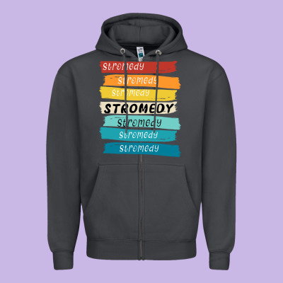 Stromedy Zipper Hoodie Designed By Studioelite