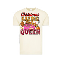 Vintage Arctic christmas baking queen Vintage Tee - FaDigitalArtStudio