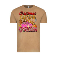 Vintage Camel christmas baking queen Vintage Tee - FaDigitalArtStudio