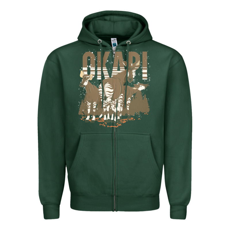 Okapi T  Shirt Wildlife Okapi Lover Africa Safari Zoo Animal Okapi T Zipper Hoodie by StudioElite | Teevron