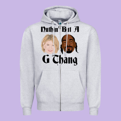 Snoop And Martha G Thang Perfect Gift Zipper Hoodie Designed By Studioelite