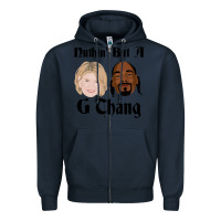 Navy Snoop And Martha G Thang Perfect Gift Zipper Hoodie - StudioElite