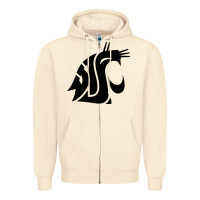 Washington State Cougars Football Zipper Hoodie | Teevron