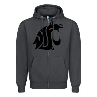 Smoke washington state cougars football Zipper Hoodie - StudioElite