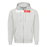 Dove Grey GameStop Zipper Hoodie - StudioElite