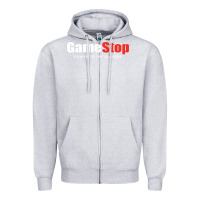 Heather Grey GameStop Zipper Hoodie - StudioElite