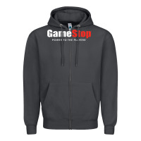 Smoke GameStop Zipper Hoodie - StudioElite