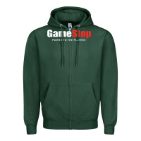 Sports Green GameStop Zipper Hoodie - StudioElite