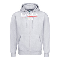 Heather Grey president abraham lincoln campaign honest abe gift t shirt Zipper Hoodie - StudioElite