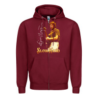 Burgundy Eric Slow Hand Clapton, Eric, Slow, Hand, Clapton, Eric Slow Hand Clap Zipper Hoodie - StudioElite