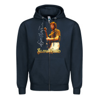 Navy Eric Slow Hand Clapton, Eric, Slow, Hand, Clapton, Eric Slow Hand Clap Zipper Hoodie - StudioElite