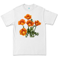 White California Poppy Flower Premium Tee - RanaPortraitStore