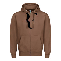 Chestnut federer rf Zipper Hoodie - StudioElite