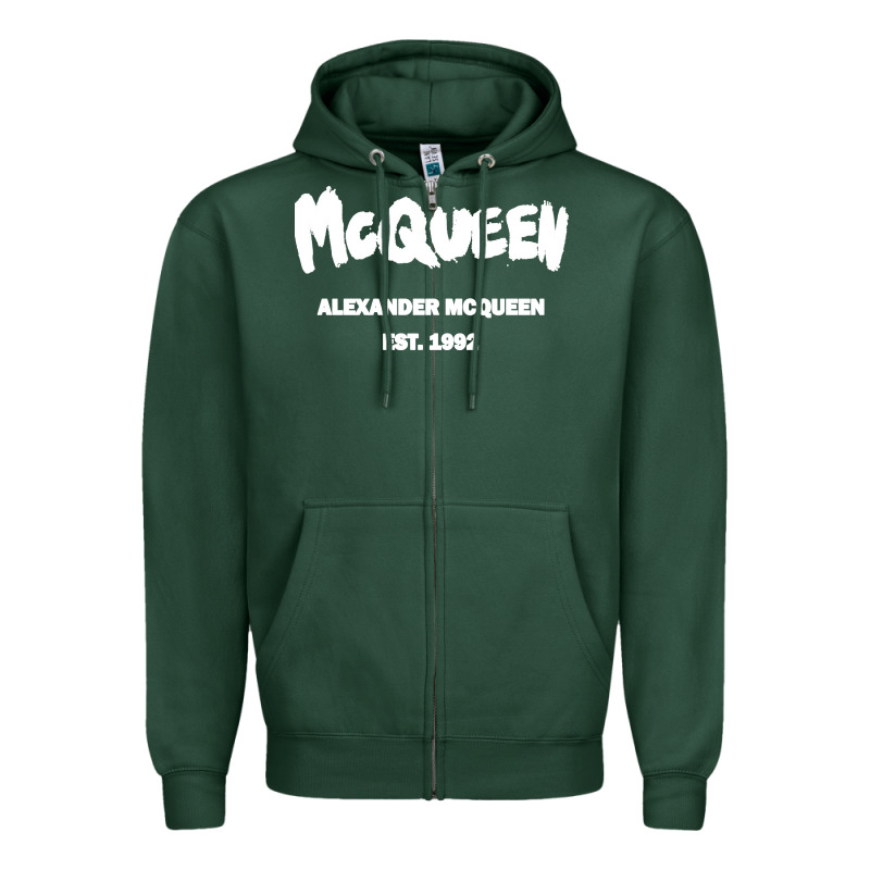 Alexander Mcqueen Classic Zipper Hoodie by StudioElite | Teevron