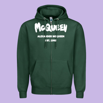 Alexander Mcqueen Classic Zipper Hoodie Designed By Studioelite
