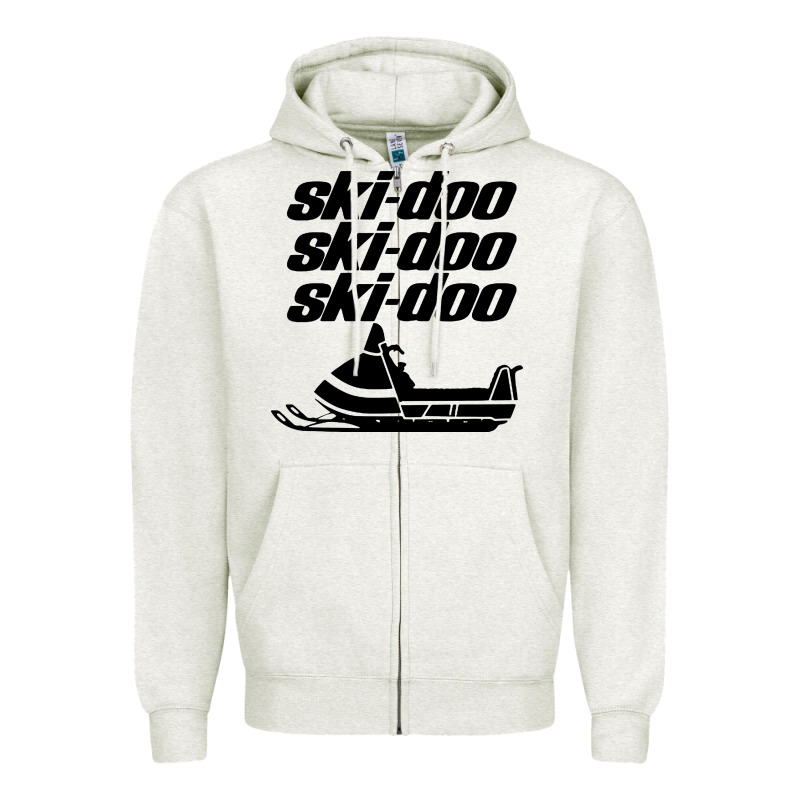 Vintage Ski Doo Zipper Hoodie by StudioElite | Teevron