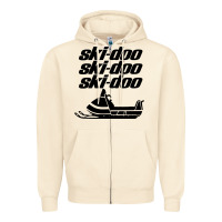 Sandshell vintage ski doo Zipper Hoodie - StudioElite