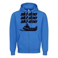 True Royal vintage ski doo Zipper Hoodie - StudioElite