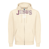 Sandshell Texas A&m Aggies Jesus - Had 12 Men - Patterned Zipper Hoodie - PixelFlow