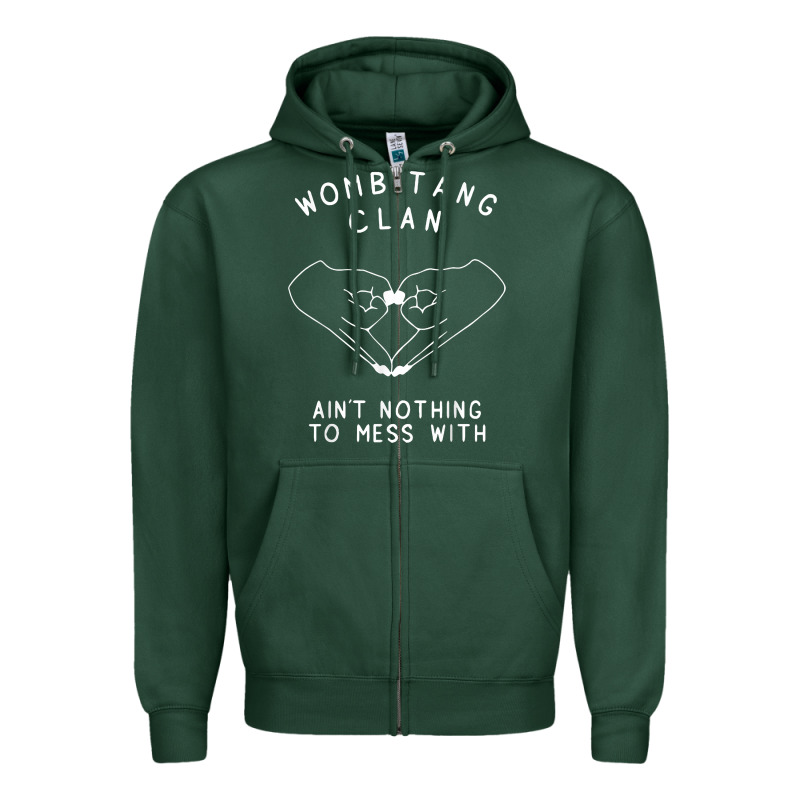 Womb Tang Clan Ain't Nothing To Mess With T Shirt Zipper Hoodie by PixelFlow | Teevron