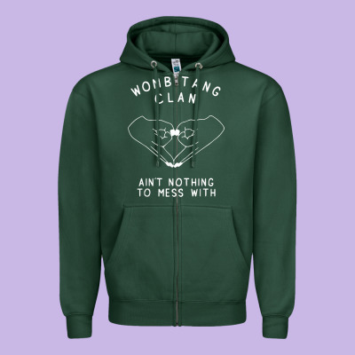 Womb Tang Clan Ain't Nothing To Mess With T Shirt Zipper Hoodie Designed By Pixelflow