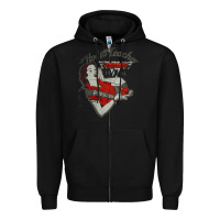 Black hot teacher halen Essential Zipper Hoodie - PixelFlow