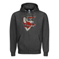Charcoal Heather hot teacher halen Essential Zipper Hoodie - PixelFlow