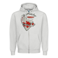 Dove Grey hot teacher halen Essential Zipper Hoodie - PixelFlow