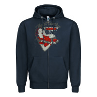 Navy hot teacher halen Essential Zipper Hoodie - PixelFlow